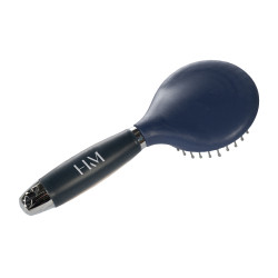 HKM Gel manen- en staartborstel Donkerblauw / zwart