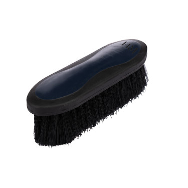 Brosse dure HKM Soft Bleu foncé / noir