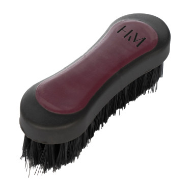 HKM Soft borstel Bordeaux / zwart HKM Soft borstel Bordeaux / zwart