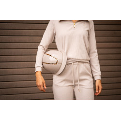 Casque Lauria Garrelli Limone Gris / beige