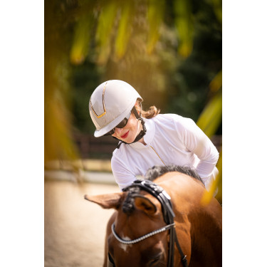 Casque Lauria Garrelli Limone Gris / beige