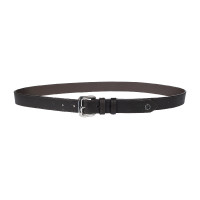 Ceinture en cuir Lauria Garrelli Arezzo Marron foncé