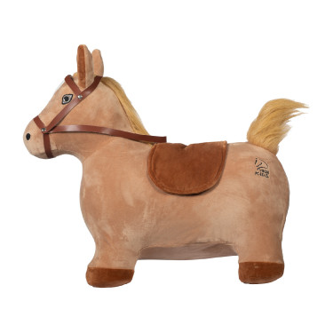 Cheval sauteur HKM enfant Marron clair