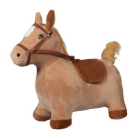 Cheval sauteur HKM enfant Marron clair