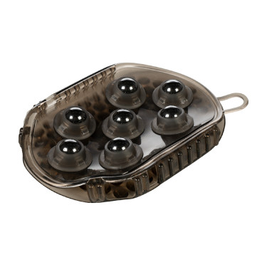 Gant de massage HKM Flip Noir