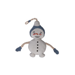Jouet pour chevaux HKM Snowman Blanc