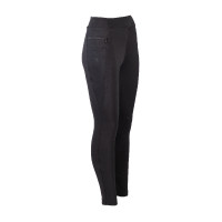 Legging d'hiver HKM Maja fond intégral en silicone Noir