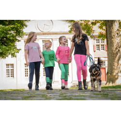 Kinderenlegging HKM Maui met fullseat van siliconen Groen