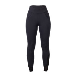 Dameslegging HKM Tammy met siliconen kniestukken Diepblauw Dameslegging HKM Tammy met siliconen kniestukken Diepblauw
