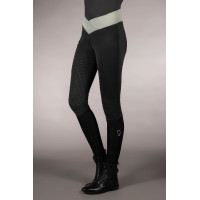 Legging Lauria Garrelli Limone fond intégral en silicone femme Noir