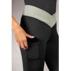 Legging Lauria Garrelli Limone fond intégral en silicone femme Noir