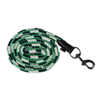 Longe HKM Maui avec mousqueton Vert / marine / blanc Longe HKM Maui avec mousqueton Vert / marine / blanc
