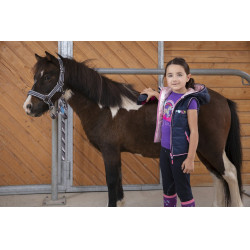 Gilet réversible Equi-Kids Jade Bleu marine Gilet réversible Equi-Kids Jade Bleu marine