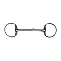 Mors à olive double brisure HKM Soft Touch 14 mm