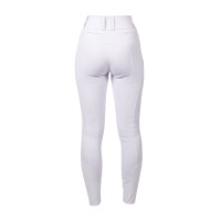 Pantalon HKM Amy femme fond intégral silicone Blanc Pantalon HKM Amy femme fond intégral silicone Blanc
