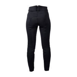 Pantalon HKM Pearl City fond intégral en silicone femme Noir Pantalon HKM Pearl City fond intégral en silicone femme Noir