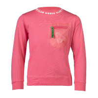 HKM Maui kinderlongsleeve-polo Roze