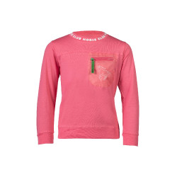 HKM Maui kinderlongsleeve-polo Roze
