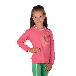 HKM Maui kinderlongsleeve-polo Roze