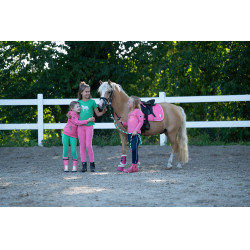 HKM Maui kinderlongsleeve-polo Roze