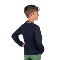 Polo à manches longues HKM Maui enfant Bleu profond Polo à manches longues HKM Maui enfant Bleu profond
