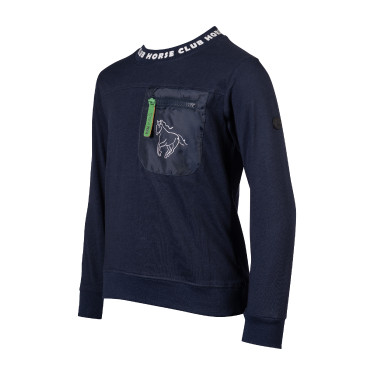 HKM Maui kinderlongsleeve-polo Diepblauw HKM Maui kinderlongsleeve-polo Diepblauw