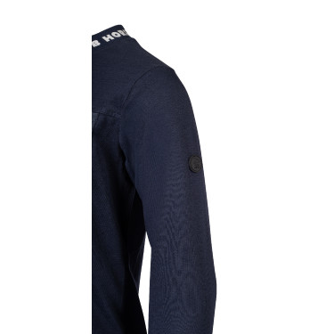 Polo à manches longues HKM Maui enfant Bleu profond Polo à manches longues HKM Maui enfant Bleu profond