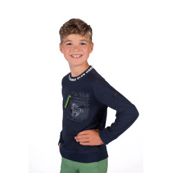 HKM Maui kinderlongsleeve-polo Diepblauw HKM Maui kinderlongsleeve-polo Diepblauw