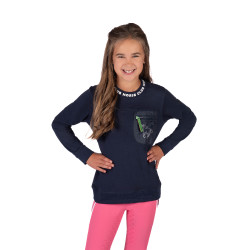 HKM Maui kinderlongsleeve-polo Diepblauw HKM Maui kinderlongsleeve-polo Diepblauw