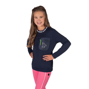 HKM Maui kinderlongsleeve-polo Diepblauw HKM Maui kinderlongsleeve-polo Diepblauw