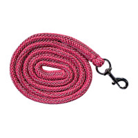 HKM Lilly halsterset met musketonhaak en afneembare franje Roze HKM Lilly halsterset met musketonhaak en afneembare franje Roze