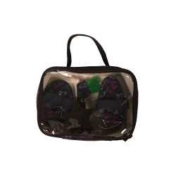 Set de pansage HKM Maui par 4 Bleu profond