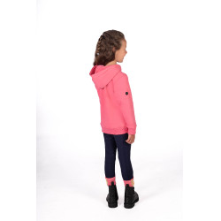 Sweat à capuche HKM Maui enfant Rose