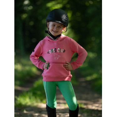 Sweat à capuche HKM Maui enfant Rose