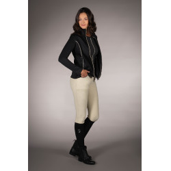 Lauria Garrelli Limone dames sweatvest met rits Zwart