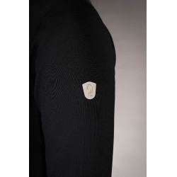 Sweat zippé Lauria Garrelli Limone femme Noir