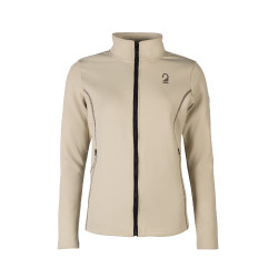 Lauria Garrelli Limone dames sweatvest met rits Grijs / beige