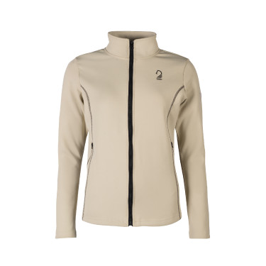 Lauria Garrelli Limone dames sweatvest met rits Grijs / beige