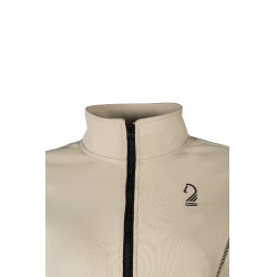Lauria Garrelli Limone dames sweatvest met rits Grijs / beige