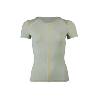 Dames T-shirt met korte mouwen Lauria Garrelli Limone, functioneel Salie