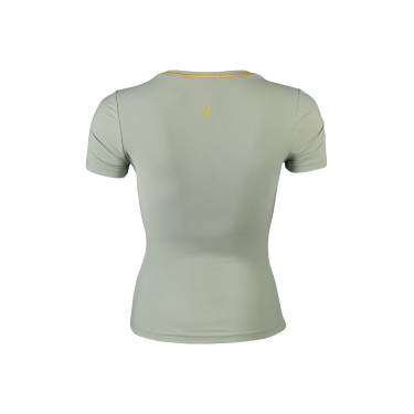 Dames T-shirt met korte mouwen Lauria Garrelli Limone, functioneel Salie