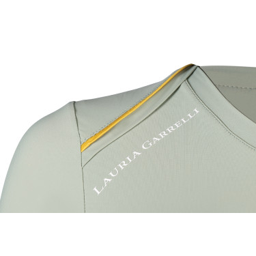 T-Shirt fonctionnel Lauria Garrelli Limone manches courtes femme Salvia