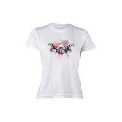 T-shirt HKM femme Running Horse manches courtes
