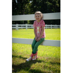 T-Shirt HKM Maui enfant Rose