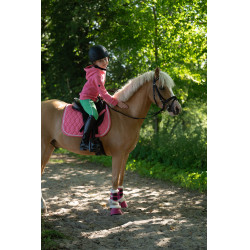 HKM Maui Patch dekje voor shetlanders Roze