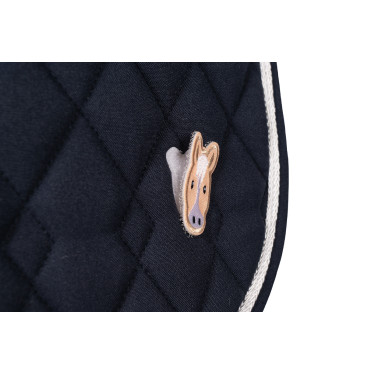 Tapis HKM Maui Patch pour shettys Bleu profond
