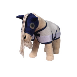 Vliegenset Cuddle Horse HKM Grijs / blauw Vliegenset Cuddle Horse HKM Grijs / blauw