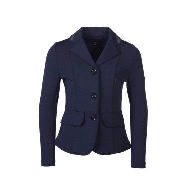 Veste de concours HKM Amy enfant Bleu profond