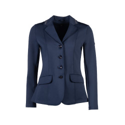 Veste de concours HKM Amy femme Bleu profond