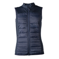 Veste sans manches HKM en jersey/nylon Basel II Style femme Bleu profond